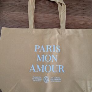 Sezane Yellow Tote Bag